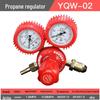 Arizze Gas Regulator & Pressure Gauge: Oxygen, Acetylene, Propane, Argon Compatible, All-Copper Shockproof Valve.