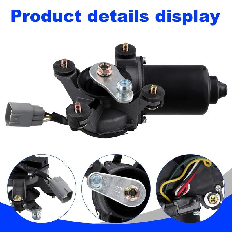 RHD Front Windshield Wiper Motor Assy For Toyota Land Cruiser 1990-2006 85110-60180 8511060180