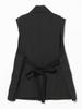 Beams Boy Women's S/S Hunting Sleeveless Shirt, Black, One Size