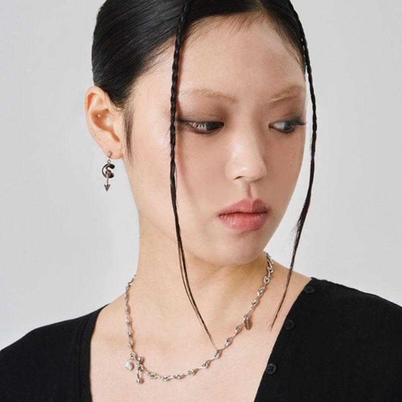 cozywaveclub THIN WAVE NECKLACE