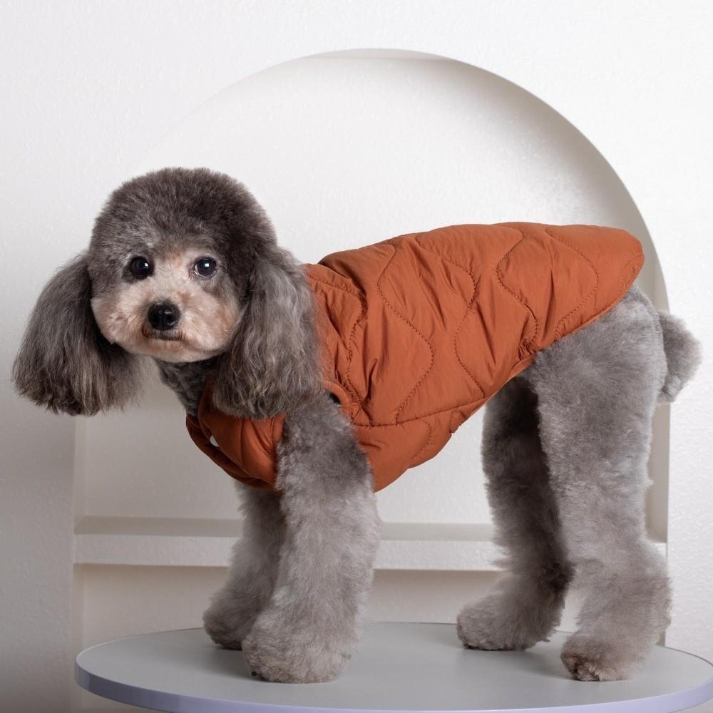 Cotton Padded Pet Vest Lightweight Pet Jacke Durable Dog Coat  Daily