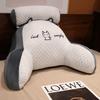Soft Backrest Pillow for Sofa or Bed - Perfect for Waist Support and Relaxation