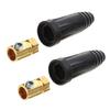2x Złącze Szybkozłączka do Kabla Spawalniczego Para 200A-300A DKJ35-50