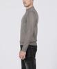 PANICALE Gray Cut-Out Crew Knit