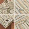 Men's Z221 Striped Long Sleeve Casual Shirt
