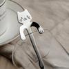 1PCS Stainless Steel Cute Mini Cat Spoon for Tea, Coffee, Dessert, Sugar, Ice Cream,