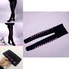 Puella Magi Madoka Magica Akemi Homura Cosplay Leggings With Knit Fabric For Daily Wear