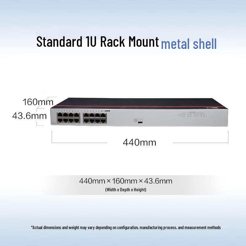 

Huawei S1730S-L16TR-A 16-Port Gigabit Switch