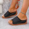 Summer Shoes Sandals Women Soft Sandals Ladies Slip On Sandals For Women Wedge Ladies Shoes Plus Size Footwear Slipper Female