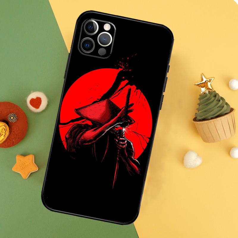 Japan The Samurai Ninja Phone Case For iPhone 17 16 16E 15 14 12 11 13 Pro Max 12 13 Mini 17Air Shockproof Cover