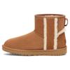 Classic Mini Shearling Logo 'Chestnut' Women's Sneakers 1153473-CHE