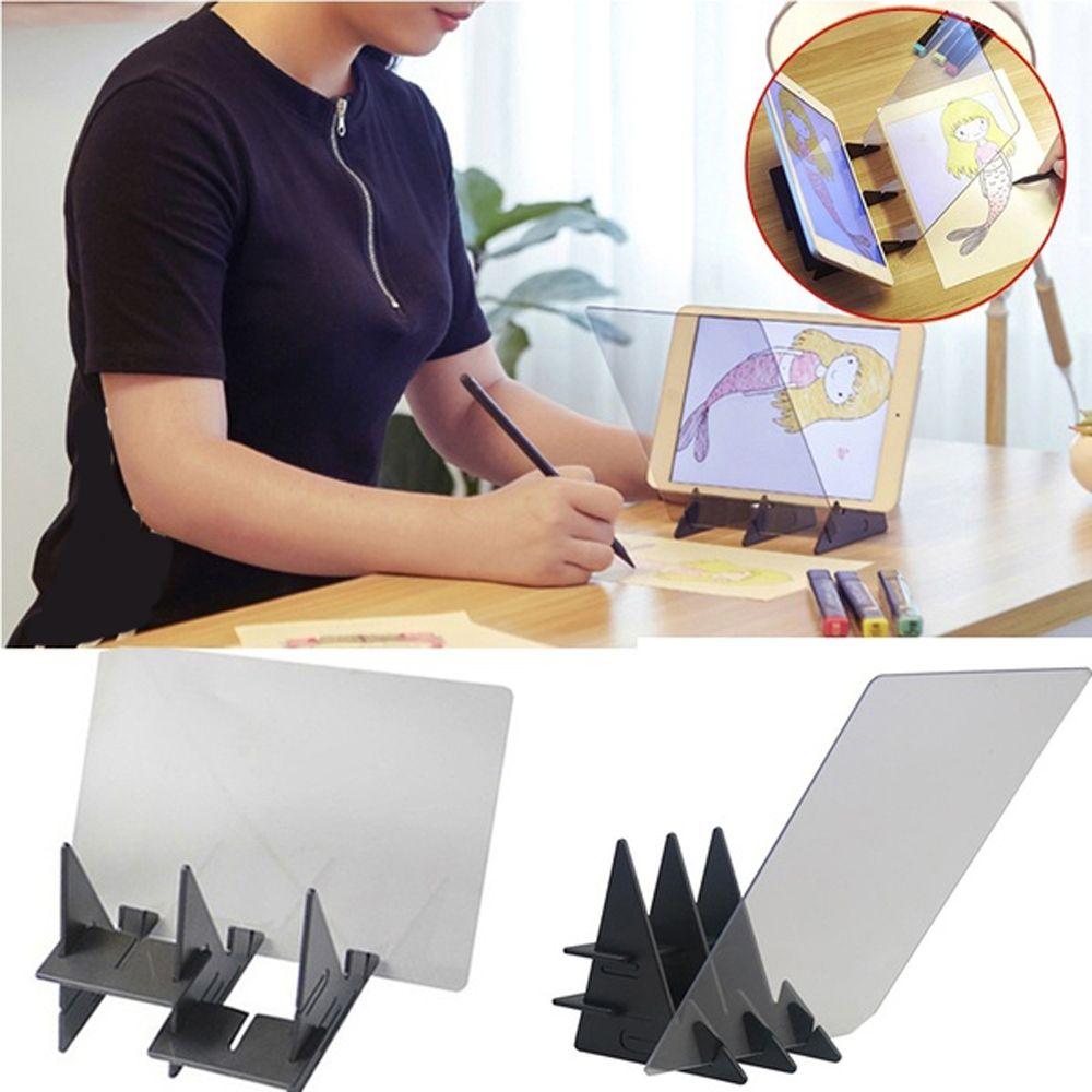 Mirror Plate Plotter Painting Stand Sketch Drawing Board Optical Image Drawing Dimming Bracket
