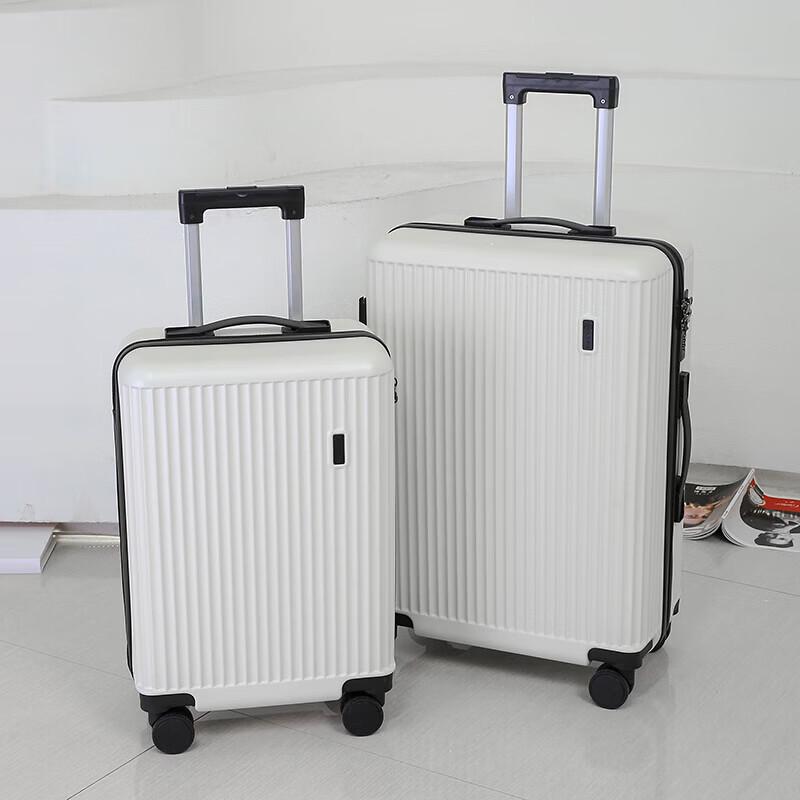 

X.X.PIE Classic Striped Suitcase 20-inch