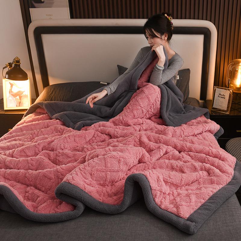 Weiche Flanelldecke Leicht Warm Bettdecke Für Schlafzimmer Sofa