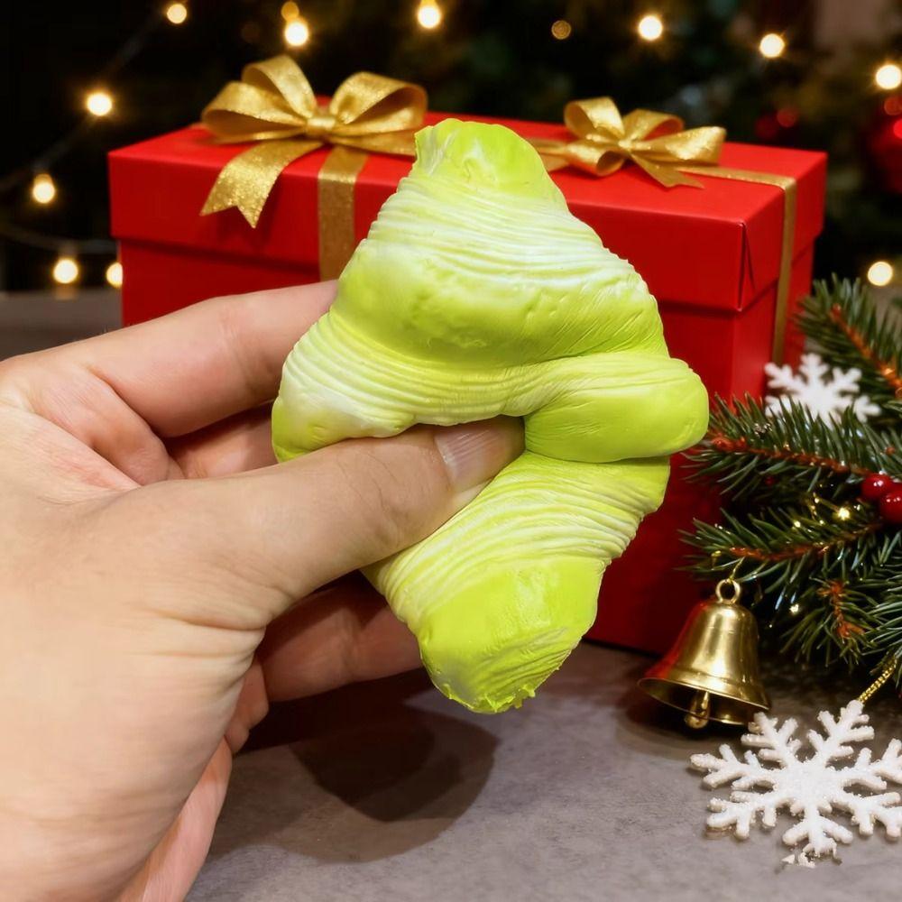 Simulation Artificial Bread Fake Sticky Food Soft Rebound Toys Croissant Squishy Toy Kids Adults