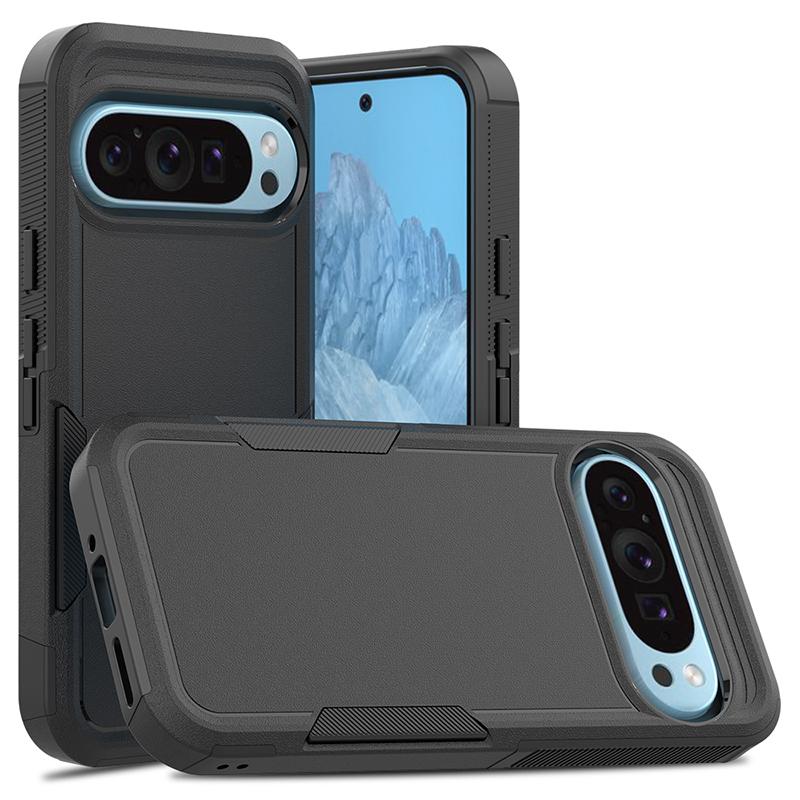For Google Pixel 9/9 Pro Phone Case Shockproof 2-in-1 PC+TPU Cover