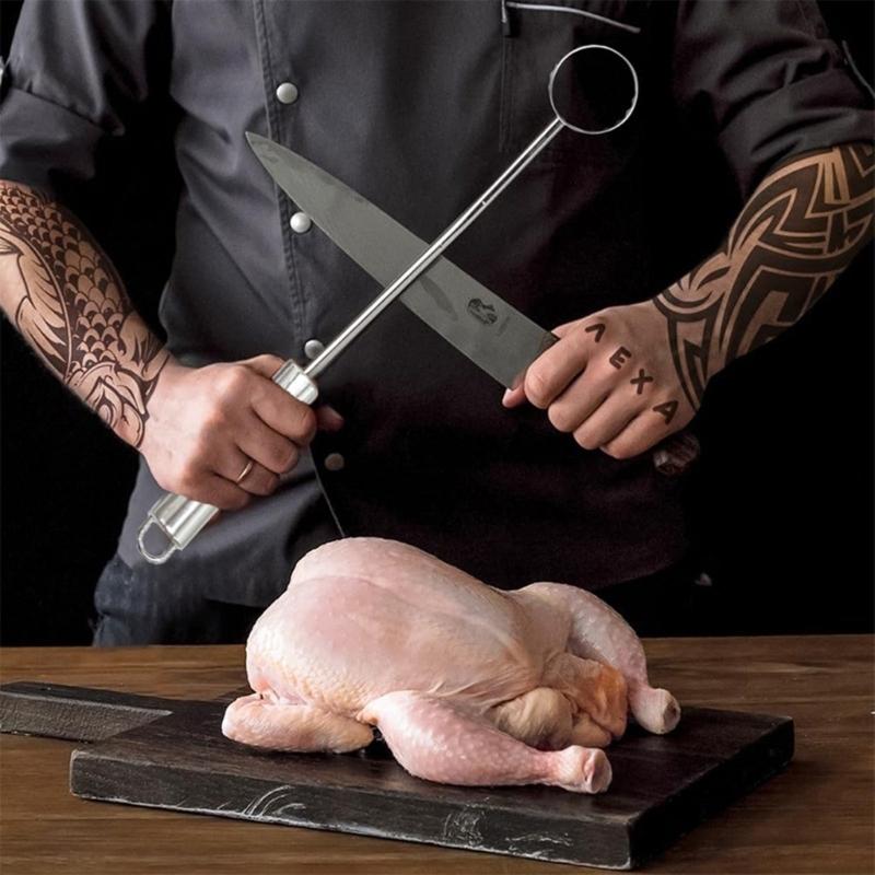 Professional Grade Poultry Lung Remover Gutting Tools for Turkey Effective Chicken Processing Equipment for Farmer