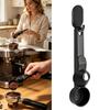 Integrated Coffee Funnel Spoon for Cleaner Powder Filling In Home Brewing, Kitchen Use, and Daily Drink Mixing