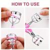 1PC Professional Eyelash Curler, Long-Lasting Lash Curling Tool for Natural Curl, Ergonomic Makeup Tool for Women,Non-Slip Grip