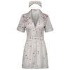 Zombie Krankenschwester Cosplay Uniform Anime Silent Hill 2 Kostüm Blutfleck Kleid Hut Set Halloween Party Rollenspiel Terror Krankenschwester Outfit