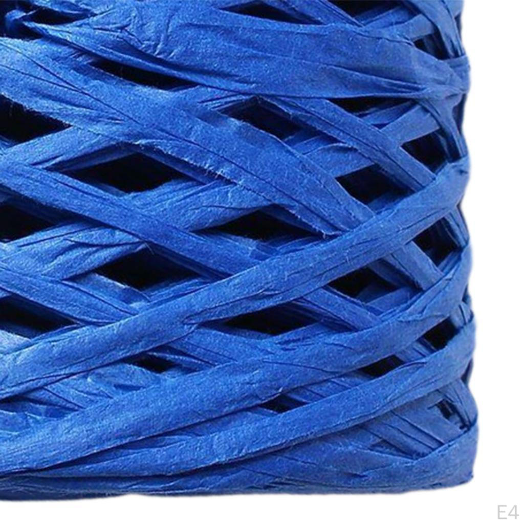 200M Raffia Twine Paper Rope for Craft Projects and Gift Wrapping