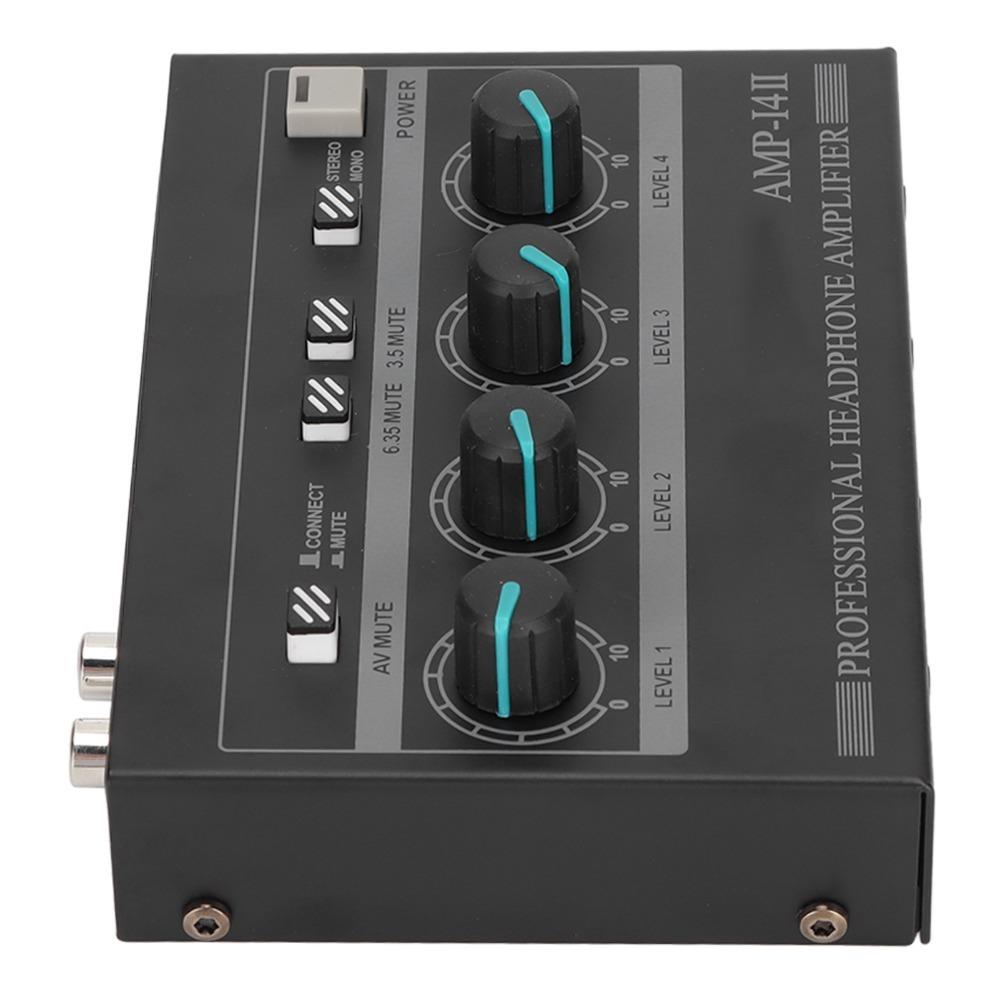 Multiple Inputs (for RCA/3.5mm/6.35mm) 4 Channel Headphone Amplifier  Podcast