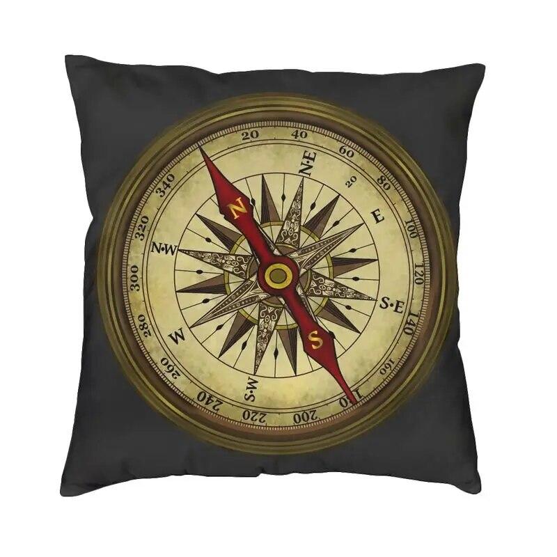 Bedroom Living Room Car Pillowcase Home Decor Digital Compass Cushion Cover Floor