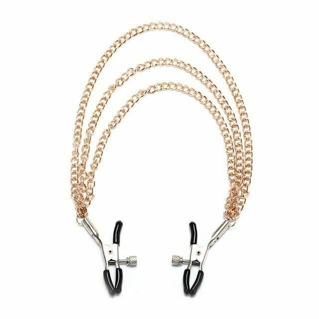 Nipple Clamps  Slave Accessories  Kink Fetish Nipple & Clitoral Toys