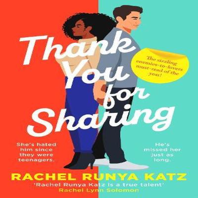 Thank You For Sharing by Rachel Runya Katz Paperback Book 9781804363270