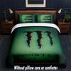 Set Biancheria da Letto Design Monster Energy 1 Copripiumino + 2 Federe Morbido Traspirante Biancheria da Letto per la Casa