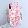 For Samsung Galaxy Note 10 Plus N970F N975F Phone Case Butterfly Flower Girl Design Soft Silicone TPU Back Housing Note10 Covers