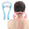 Manual Cervical Massager Household Multifunctional Neck Shoulder and Neck Roller Meridian Clip Neck Handheld Massage Cervical Spine