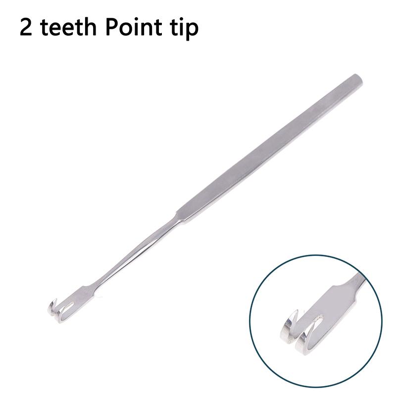

2/3/4 Teeth Shaping Pull Hook Double Eyelid Pull Hook Ophthalmic Instrument Stainless Steel Tool
