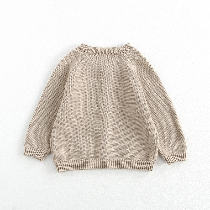 Unisex Baby Crawling and Toddler Clothes: Long-Sleeve Sweater Romper