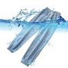 Thin Ice Silk Jeans Stretch High Waist Drawstring Harem Pants Loose All-match Beam Leg Nine-point Jeans