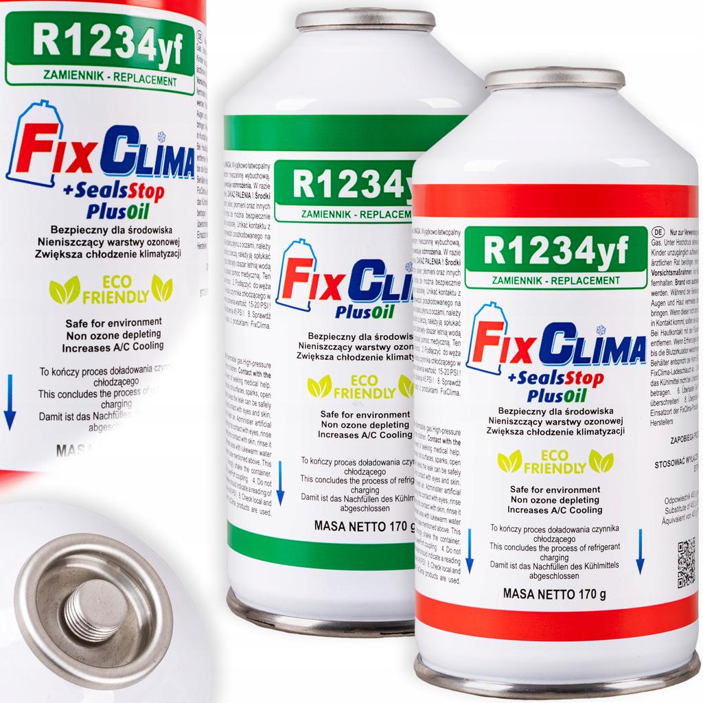 Refrigerant Gas For Filling Car Air Conditioning R1234yf + Sealant