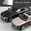 1/32 Hong Qi H9 Alloy Car Model Diecasts Luxy Vehicles Metal Car Model High Simulation Sound Light Collection Childrens Toy Gift