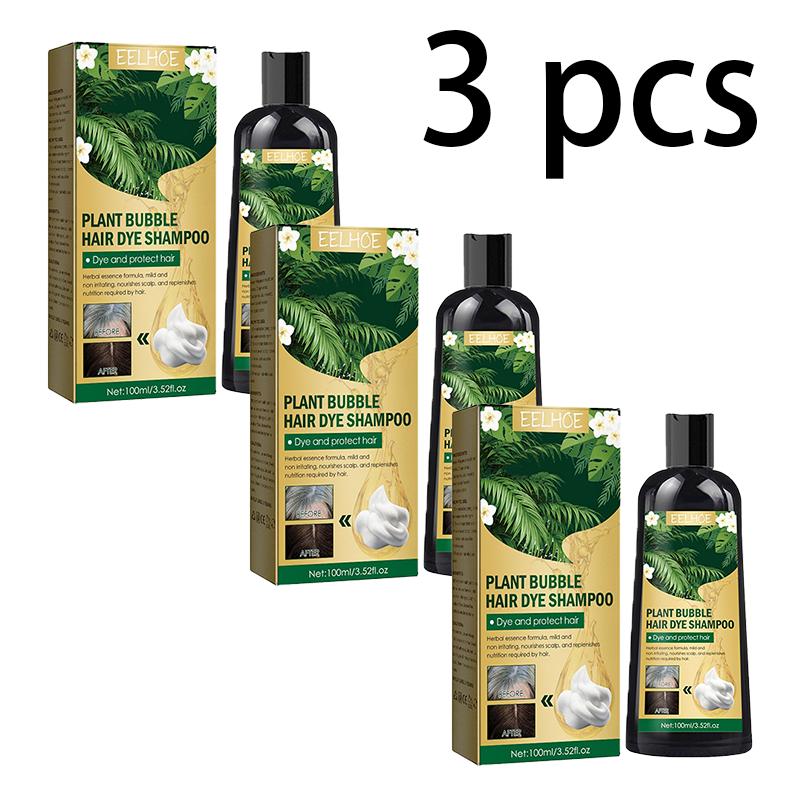 Soin Capillaire Mousse Botanique Cheveux Noirs Naturels Cheveux Auburn Beauté Soin Capillaire Couleur Facile Longue Durée Doux et Non Irritant