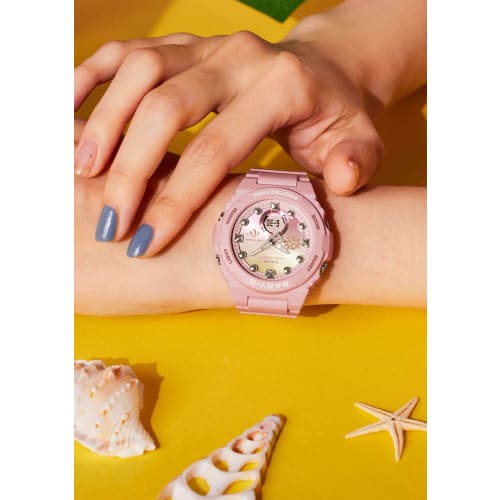 Casio Baby-G Love Sea and The Earth Aqua Planet Collaboration Model BGA-320AQ-4AJR Women's Pink Watch