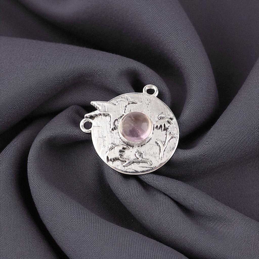 Natural Ametrine Gemstone 925 Sterling Silver  Jewelry Handcrafted Pendant0.92" CP-34-28