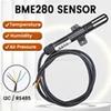 PVC Probe Temperature and Humidity Sensor Module with OLED Display ModBus RTU RS485 4-20mA 0-10V Industrial Sensors Transmitter