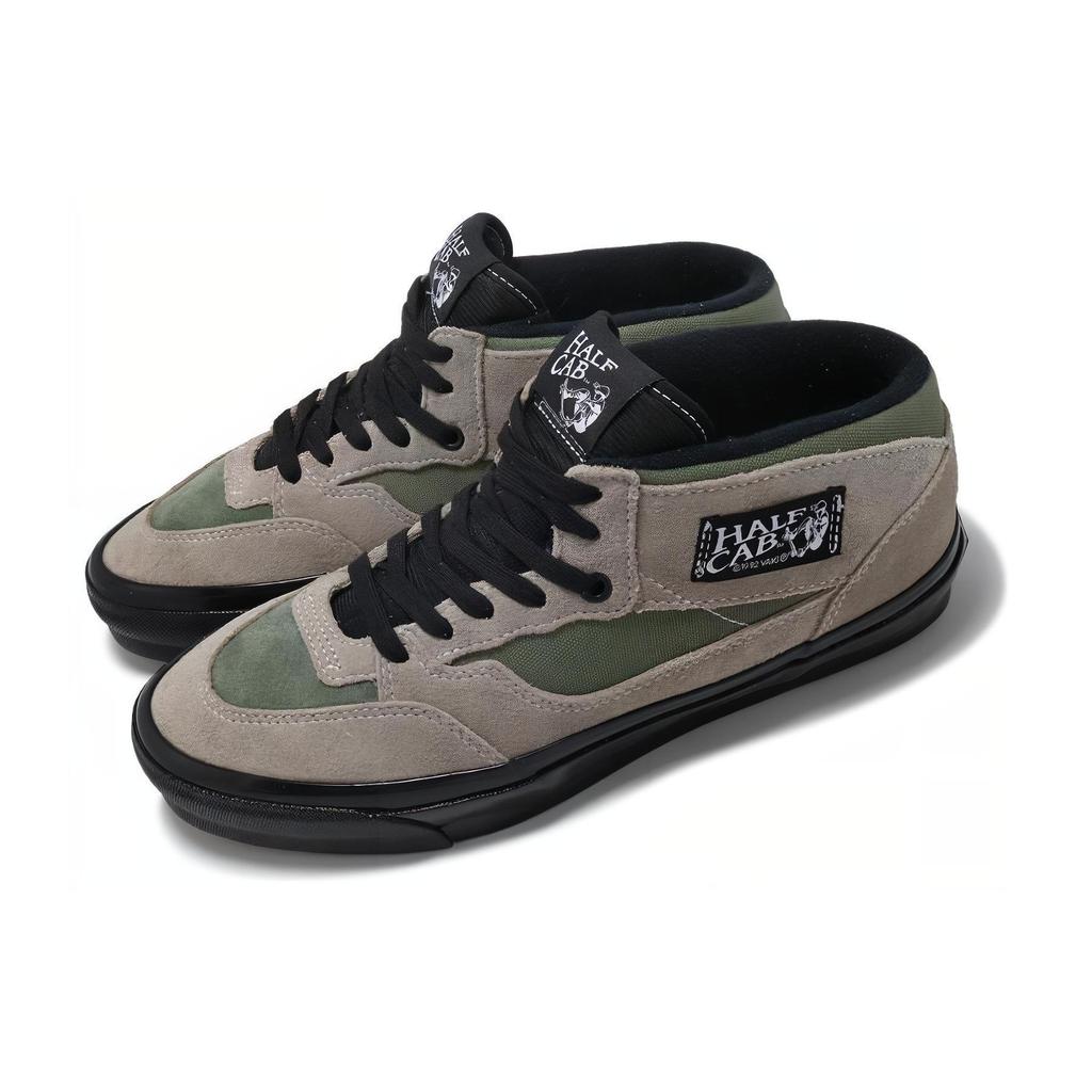 Vans Premium Half Cab 33 Park Ranger Paketi - Alüminyum Erkek Spor Ayakkabı Gri Alüminyum-Gri Zeytin-Yeşil VN000CR7CL3