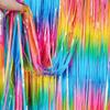 1x2m Rainbow Foil Fringe Curtain Gradient Macaron Party Decoration  Baby Shower