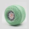 Retail 50g/ball 8# 2ply DIY Colorful Thin Lace Yarn Crochet Yarn 100% Cotton Yarn Hand Knitting Thread Sewing Machine Line JK468