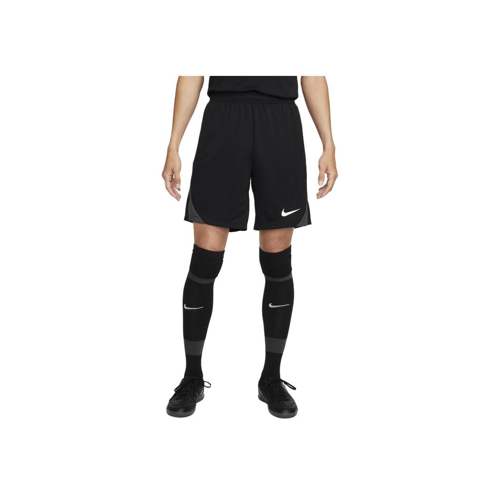 Nike Dri-Fit Strike Logo Drawstring Casual Soccer Pants Men Bottoms Black FN2402-010