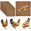 6/10pcs ChickenNesting Pads 11.8in HensNest Bedding Mats ChickenNesting Box Liners Easily Cleaning Chicken Pet Supplies