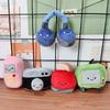 Adorable Creative Plush Little Eyes Tv Phone Charm Keychain Soft Doll Accessory
