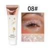 Julystar Body Gel Glitter Sequin Eyeshadow Mermaid Scale Liquid Glitter Gel Face Lip Hair Body Shimmer Sparkle Pigment Festival Party Makeup