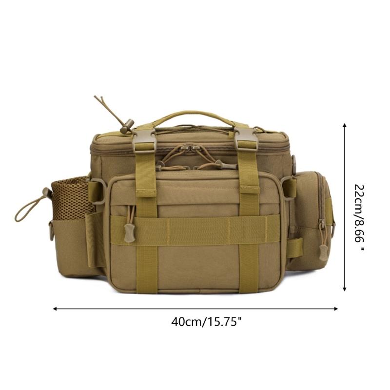 Waterproof Fishing Bag Nylon Fishing Tackle Storage Bag Multifunctional Fishing