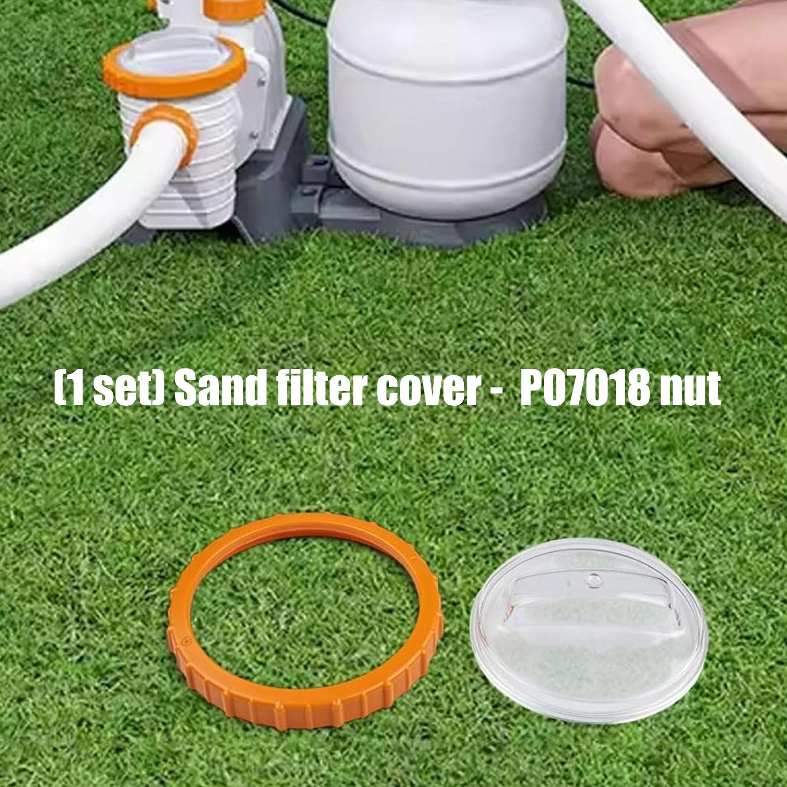 

Quick Install Swimming Pool Filter Cover Nut No Tool Required For Easy Assembly On Sand Filters 58486 58497 58499 1